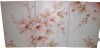 Red Barrel Studio&reg; Blush Floral Canvas Wrapped Wall Art, Oil Painting Print (Set of 3), 12" x 16" New In Box $199 - 2