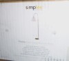 Adesso Home Floor Lamp in Antique Brass New in Box $299 - 2