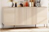 Union Rustic Laverda 61" Reeded 4-Door Sideboard New in Box $799