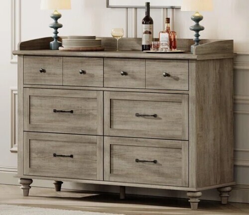 Laurel Foundry Modern Farmhouse Allyssa 47.2'' W 6 - Drawer Dresser New In Box $699