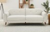 Mercer41 75.5" Velvet Sofa Mid-Century Modern 2-Seater Couch With Tufted Back And Wood Legs in Box $799