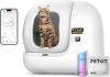 PETKIT PuraMax 2 Automatic Self-Cleaning Cat Litter Box, App Control Automatic Litter Box with Safety Sensors, Odor Free & Anti-Leakage Basic Bundle Includes Trash Bags, 2.4G WiFi & Low Entrance $499