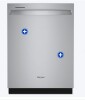 Whirlpool Eco Series 24-in Top Control Built-in Dishwasher ( Fingerprint Resistant Stainless Steel ) With Third Rack, Sensor Cycle with AI Intelligent Wash, Soak and Clean , 47-Decibel New $1299