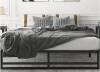 Zipcode Designs king size Aula 14'' Metal Platform Bed New in Box $699