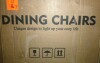 Zesthouse Industrial Metal Dining Chair in Black New in Box $299 - 2