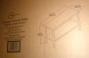 Mainstays Parsons Console Table, True Black Oak, New in Box $299 - 2