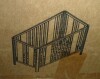 Little Seeds Crawford Curved Post 3-in-1 Crib, Sharkey Gray, New in Box $399 - 2
