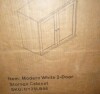 Ebern Designs Compact Mdf Buffet, Modern White Design For Any Room New In Box $299 - 2