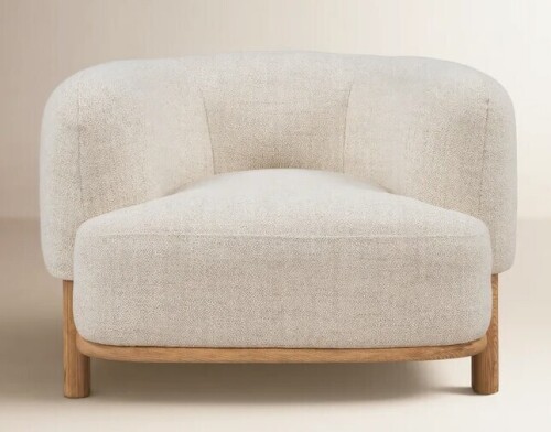 AllModern Moris Upholstered Barrel Chair New $1199