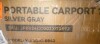 Jocoevol Carport 10x20 ft Heavy Duty with Roll-up Windows, Portable Garage with Removable Sidewalls & Doors, Car Canopy with Sandbags All-Season Tarp for Car Boat Truck Motorcycle New Open Box $499 - 2