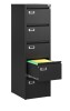 STANI 5 Drawer File Cabinets with Lock, Metal Filing Cabinet for Home Office, Steel Lockable Storage Cabinets to Hanging Letter/Legal/A4,Assembly Required (Black) New in Box $499