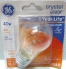 GE 40 Watt 415 Lumens Crystal Clear Ceiling Fan Bulb New In Box - 2
