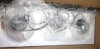 Timeless Home 36 in. 3-Light Black And Clear Pendant Light, Bulbs Not Included New In Box $299 - 2