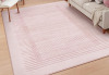 Ivy Bronx Celeta Washable Striped Living Room Area Rug Non-Slip Berber Stripe Area Rug, 8' x 10' $299