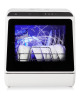 Mounchain99 Portable Dishwasher, Countertop Dishwasher 5L Water Tank, 5 Washing Programs & High-Temp Air-Dry Function, Tabletop Small Dishwasher with 360&deg; Spray and Baby Care for Apartments, No Hookup Needed $399