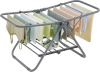 SONGMICS Small Clothes Drying Rack, Foldable 2-Level Laundry Drying Rack, Space-Saving, for Small Clothes, Towels, Bathroom, Balcony, 17.3 x 39.8 x 19.7 Inches, Dove Gray New In Box $89