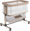 Cowiewie Bassinet Bedside Sleeper, Portable, Breathable, Adjustable Baby Bedside Bassinet for Peaceful Nights, Beige New In Box $199