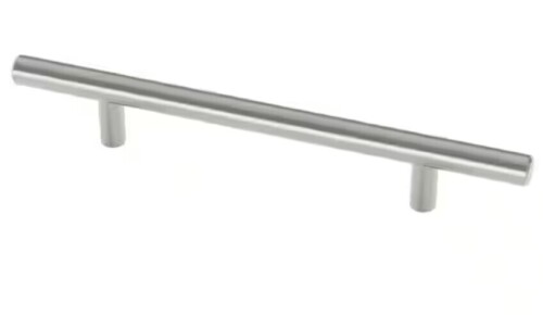 StyleWell Hollis 5-1/16 in. (128 mm) Modern Brushed Nickel Cabinet Bar Pull New In Box