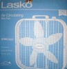 Lasko 20 in. 3 Speed Box Fan in White for Bedrooms, Living Rooms, Garages with Save Smart Technology, 1800 CFM, Carry Handle On Working $79 - 2