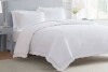 Martha Stewart 3-Piece Simple Scallop Pink Full/Queen Comforter Set $299