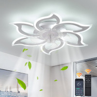 Wrought Studio&trade; Kazuhito 33.46" 7 - Blade Reversible Dimmable LED Ceiling Fan With Remote Control And APP $299