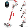 UMLo V111 Cordless Vacuum Cleaner, 300W 28Kpa Cordless Stick Vacuum with LED Display, Up to 60min Runtime, 4000mAh Battery Cordless Vacuum,8 in 1 Lightweight Vacuum for Pet Hair Carpet Hard Floor New In Box $299