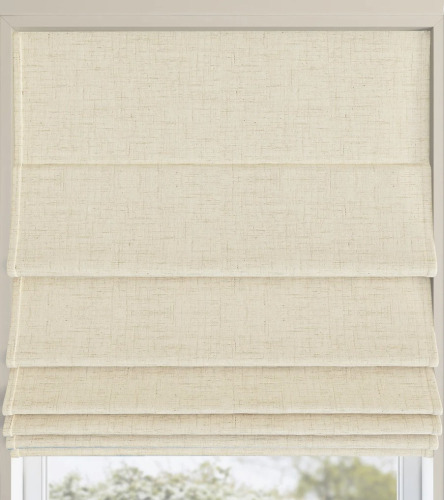 RE/FINE&trade; Everton Thermal 100% Blackout Cordless Roman Shade, 34"W x 64"L / BlindsAvenue Cordless Cellular Honeycomb Shade, Light Filtering Blinds for Indoor Window, Thermal Insulation Shades for Home, Noise Reduction, Color: Designer Print Stone, Size: 54