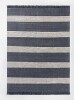 Threshold Designed with Studio McGee 7' x 10' Highland Hand Woven Striped Jute/Wool Area Rug Blue / Handmade Wool Rug, 9' x 10' Assorted $299