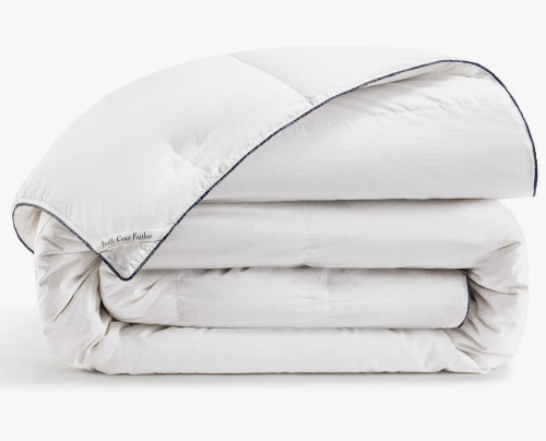 Pacific Coast Full/Queen Size White Goose Down Comforter/Duvet Insert, All Season Hotel Quality $499