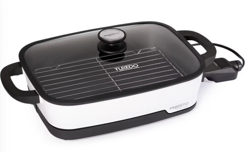 Presto Tuxedo Digital Precision Skillet Nonstick Kitchen Multi-Cooker, 16 Inch New In Box $299