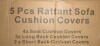 Latitude Run&reg; 9 Pcs Outdoor Cushion Slipcovers All-Weather Patio Cushion Covers For Outdoor Furniture, Covers Only New In Box $299 - 3