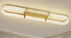 Wrought Studio&trade; Itohan 1 - Light 43 " Rectangle LED Dimmable Flush Mount New In Box $399