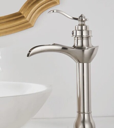 BWE Single-handle Bathroom Faucet with Drain Assembly 6573H-N Similar to Picture New In Box $299