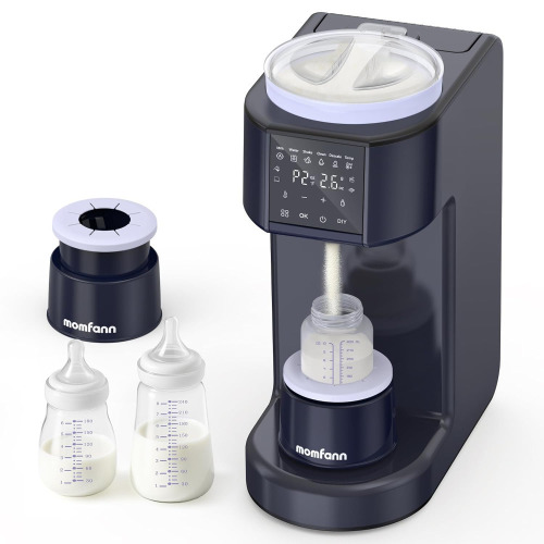 MOMFANN Automatic Baby Formula Maker &ndash; Fast Formula Dispenser for Instantly Mixing Warm Bottles with Precise Powder & Water Ratio, 3 Temp Settings, One-Touch Clean, Fits Most Bottles & Formula Brands New In Box $299