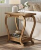 Winston Porter Side Table, Narrow End Table New Shelf Pull $199