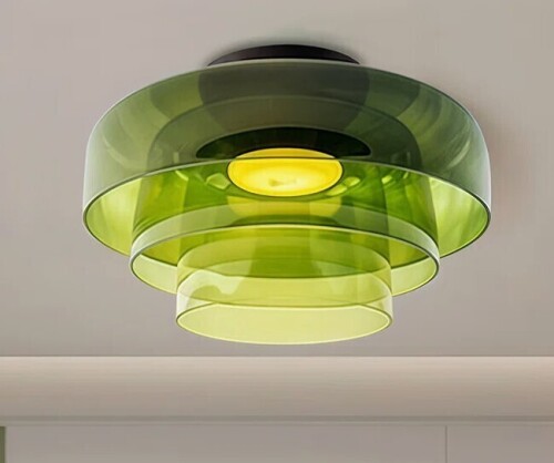 Ivy Bronx Mid Century Modern Ceiling Light Glass Shade New In Box $399