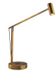 Adesso Crane Brass Touch Desk Lamp with USB Port Wireless Charging New In Box $299