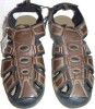 Khombu Pair of Mens Hal Fisherman Sandals Waterproof, Protective Bump Toe Adjustable Fit Mens Summer, Brown, New In Box Size 12 - 2