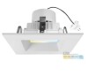 NUWATT 4" Inch Square MR16 LED Retrofit 12v Recessed Downlights - 5CCT 2700K-5000K - 660LM - GU5.3 Base New In Box $79