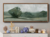 Wexford Home Soft Green Landscape I- Framed Canvas, 24" H x 60" W $399