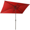 Arlmont & Co. Barrios 120'' x 78'' Rectangular Tilt Market Umbrella $299