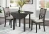 New Classic Furniture Gia 3-Piece Drop Leaf Dining Room Set (Gray) New in Box $799