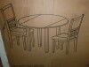 New Classic Furniture Gia 3-Piece Drop Leaf Dining Room Set (Gray) New in Box $799 - 2
