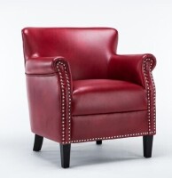 Comfort Pointe Holly Red Club Chair 8030-20 New in Box $399
