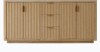 Vinnova 704172-WA-LW-NM Cadiz 72 Inch Freestanding Double Sink Bathroom Vanity Cabinet, Washed Ash Grey New Shelf Pull $3699
