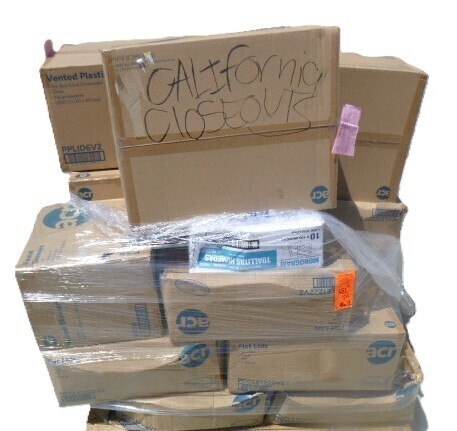 Pallet of Restaurant Supplies and Misc