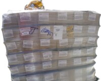 Pallet of La Tortilla Factory Tortillas Corn Yellow and Wheat Hand Made Style Bag 8 Count - 11.57 Oz Packages
