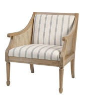Martha Stewart Isla Accent Armchair Beige New In Box $699