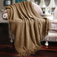 Home Soft Things Tweed Knitted Throw Blanket, 50" x 60" $99