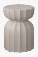 NFusion Henry 13" Modern Magnesium Oxide Patio Table New In Box $299